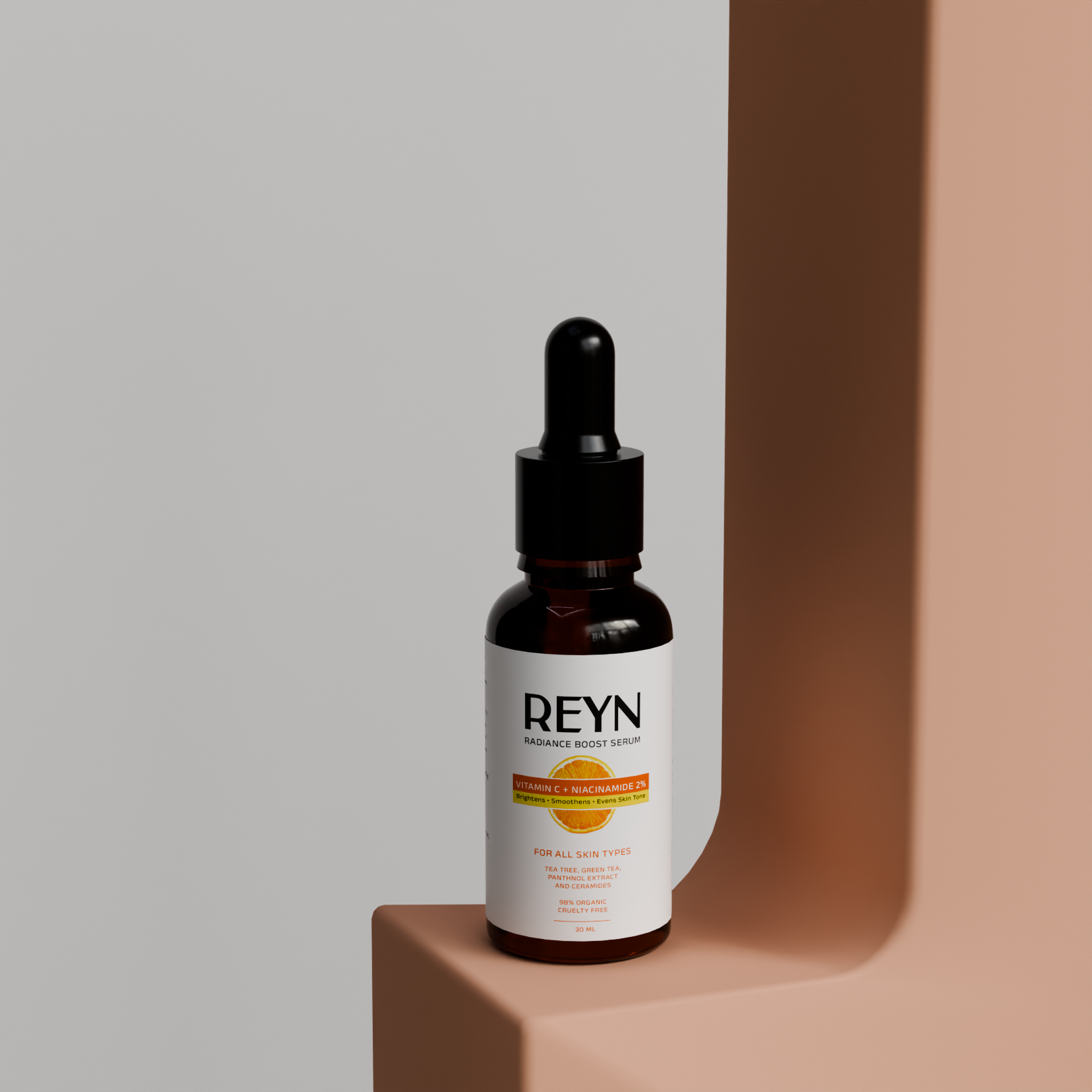 Niacinamide 2% + Vitamin C 2% Face Serum – 30 ml